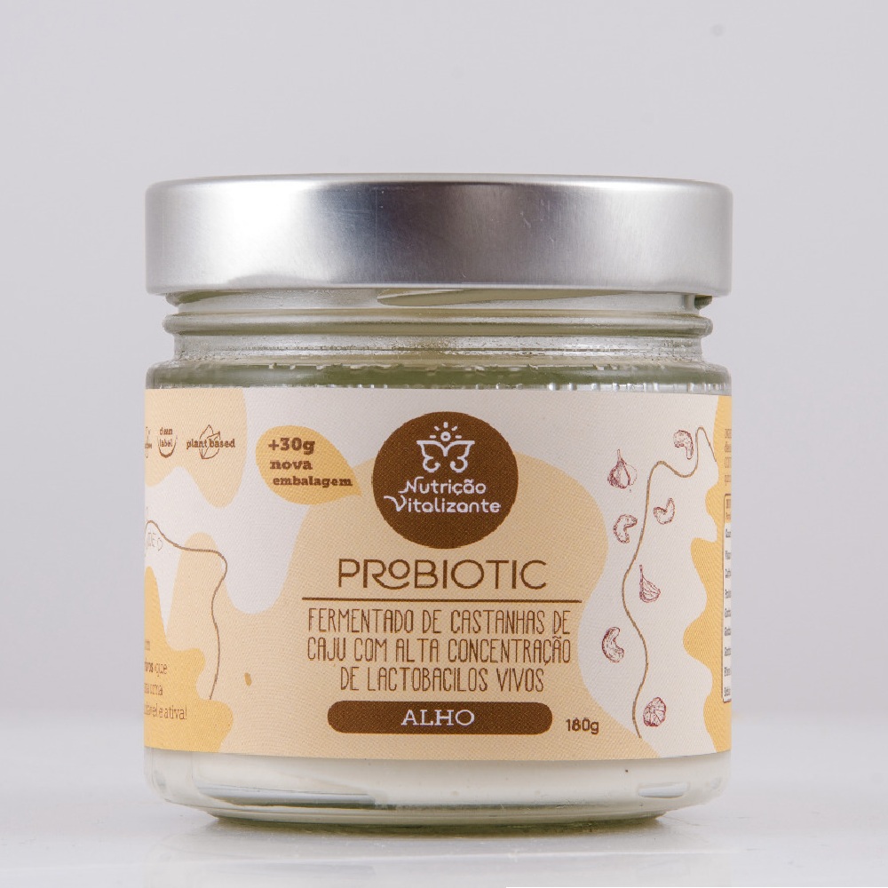 Requeijão de castanhas sabor alho 180g