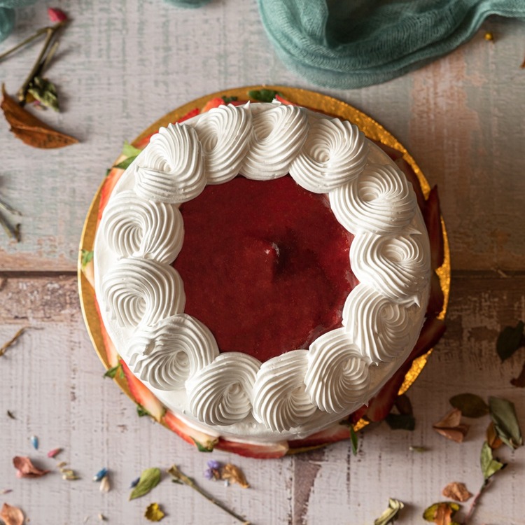 Torta de Geléia de Morango por Chef Carla Maia