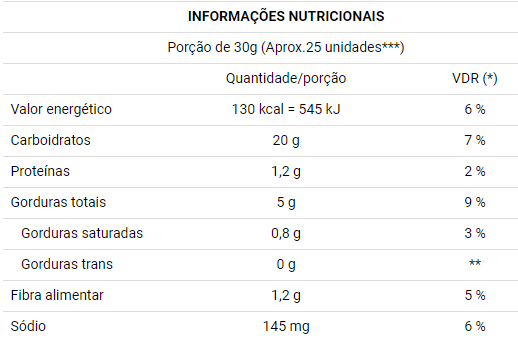 Palitos Salgados de Quinoa e Gergelim 120g