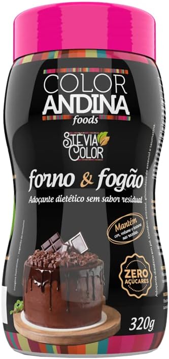 Adoçante Culinário Stévia Color Forno e Fogão 320g
