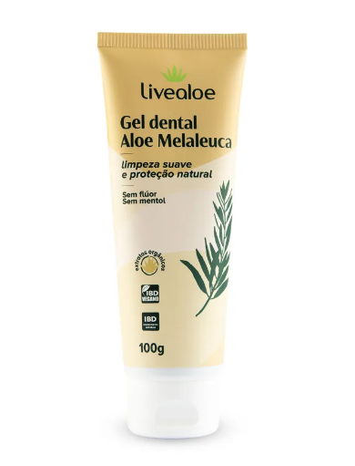 Gel Dental Natural Aloe Melaleuca 100g